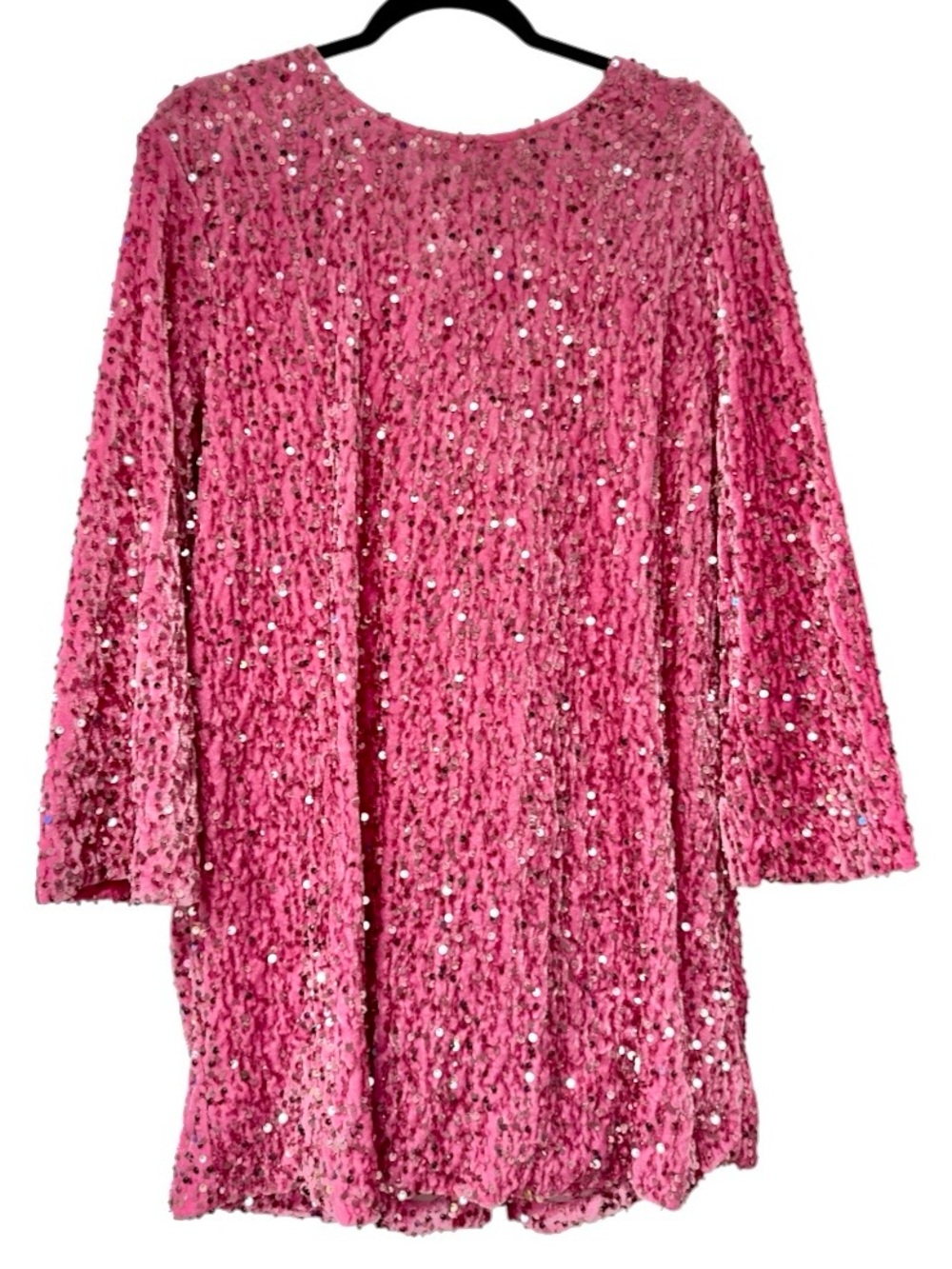 Pink Sequin Dress